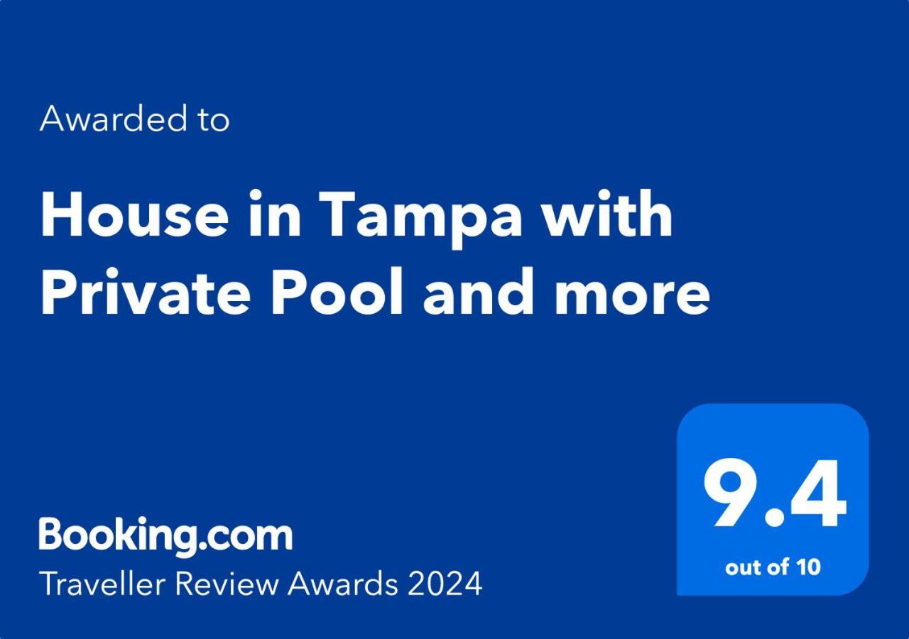 Cozy Family In With Private & Heated Pool, Pool Table And Kids Play Area * Tampa